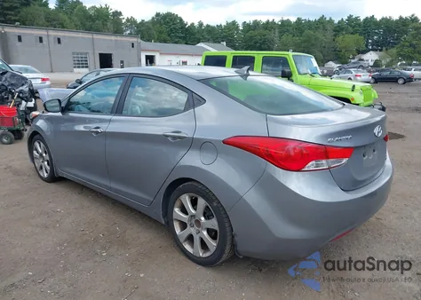 2012 Hyundai Elantra Limited (Ulsan Plant) z USA, uszkodzony, nr VIN KMHDH4AE5CU481755